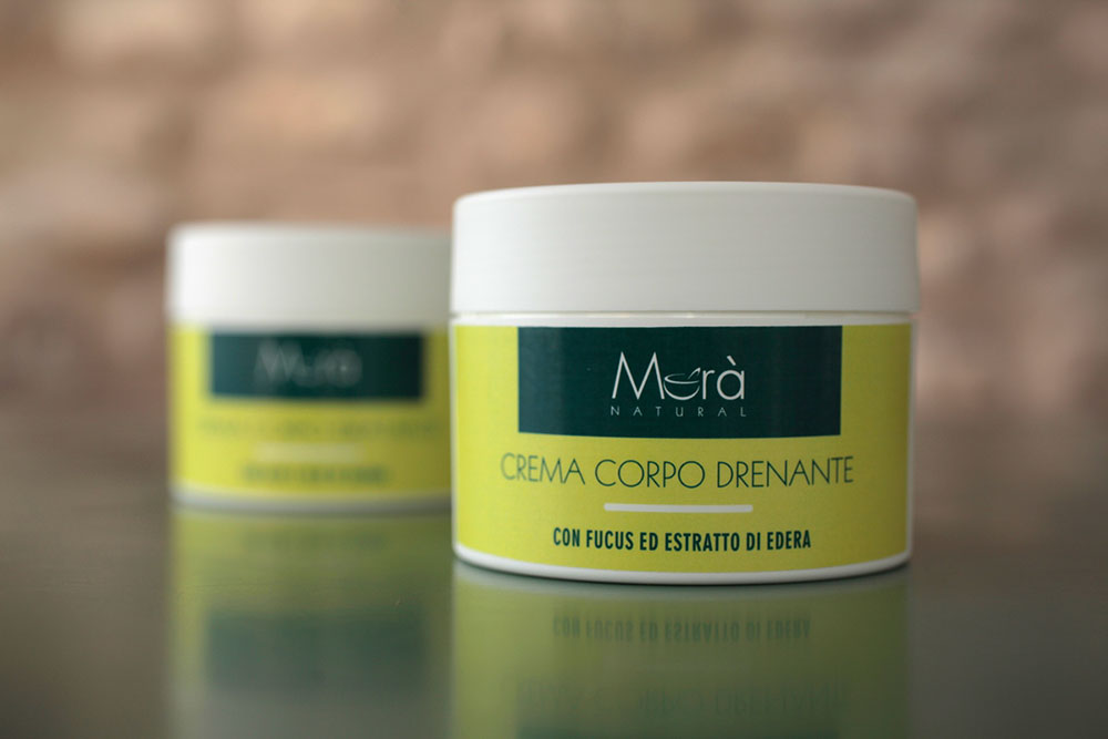 Crema corpo drenante con fucus ed estratto di edera